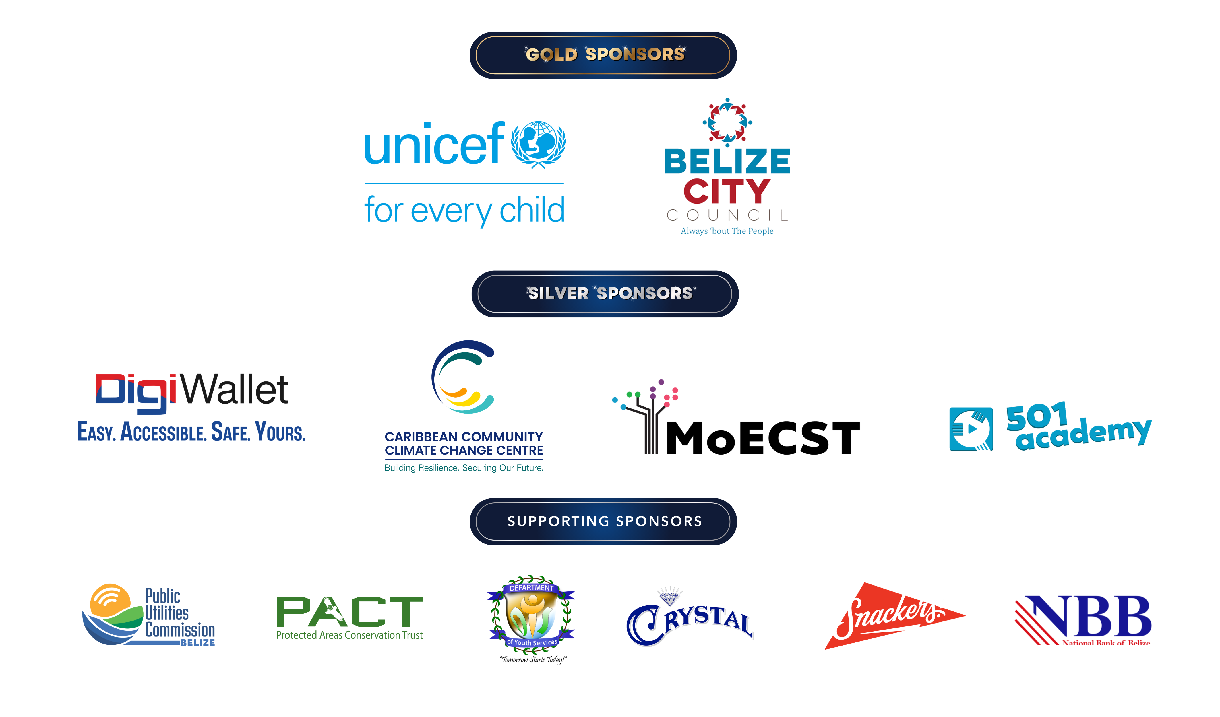 Gold and Silver Sponsors